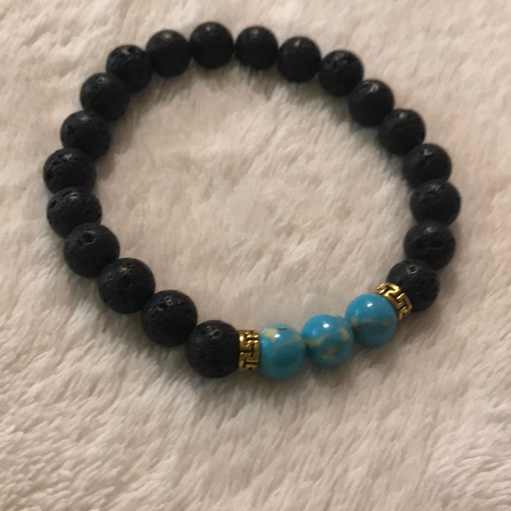 🚨🔥Brand New Natural Lava Rock Stone Bracelet🔥🚨